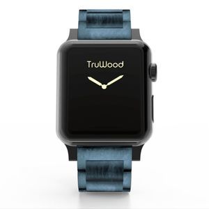 Truwood Everyday Blue Maple Apple Watchband wristband only